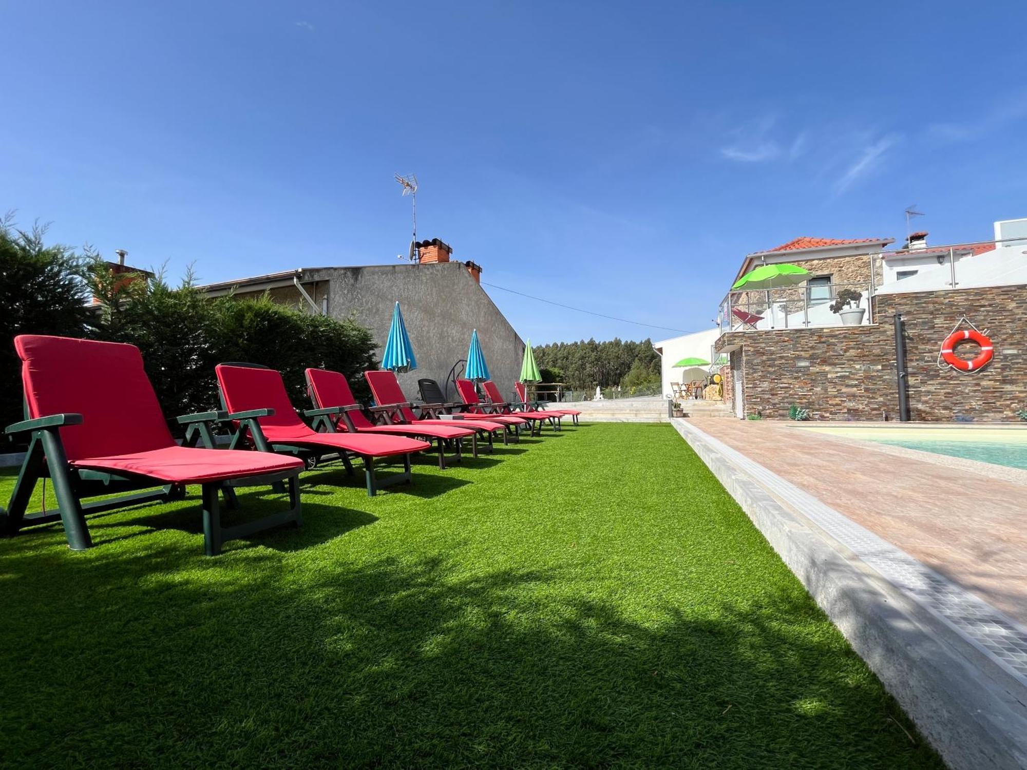 Fonte Retreat Home - Jacuzzi And Heated Swimming Pool Sandim Экстерьер фото